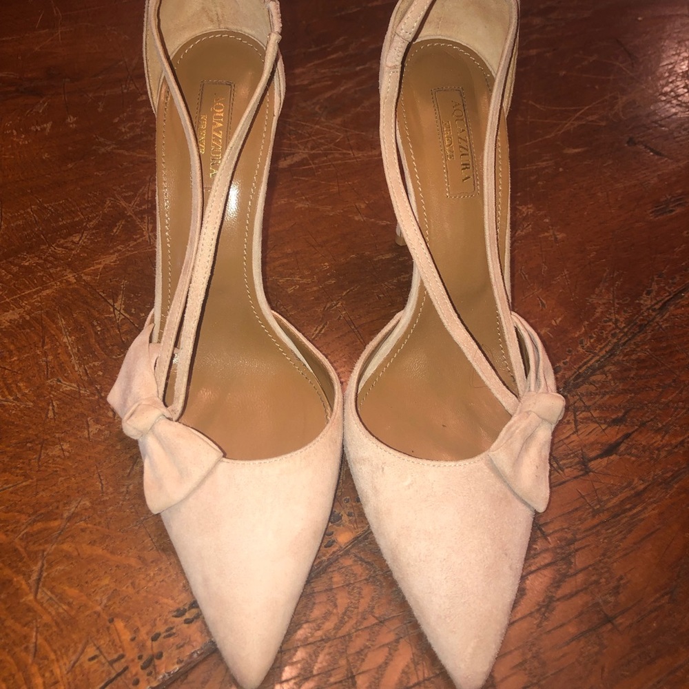 Aquzzura Bow Heels